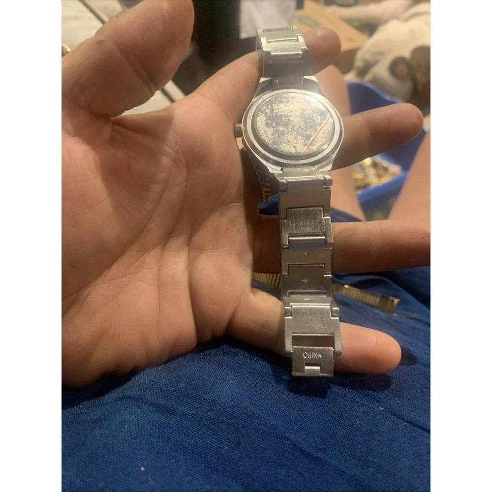 Metal Silver And Black Seminole Hard Rock New Watch